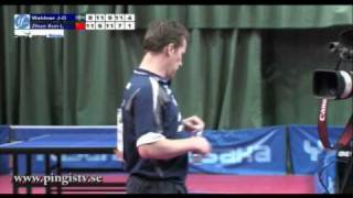 Waldner vs Zhao Xun / Safir International table tennis tournament