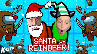 AMONG US: Santa vs the Reindeer!! Family Battle (MOD) K-CITY GAMING