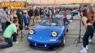 Low Car Limbo IFO Illinois 2022 with Miata vs Delsol vs CRX vs Lexus vs Integra plus more!