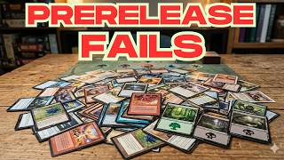 Mtg Prerelease Mistakes Deck Building Fails