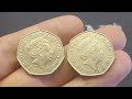 CHECK YOUR CHANGE #269 - 2x 2017 50p 50 pence coins