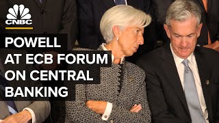 Powell, Lagarde and other central bank governors speak at ECB Forum on Central Banking–6/28/23