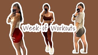 WEEK OF WORKOUTS | 4 DAY SPLIT GYM WORKOUTS | EXERCISES EXPLAINED