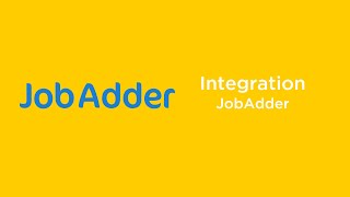 Integration with JobAdder