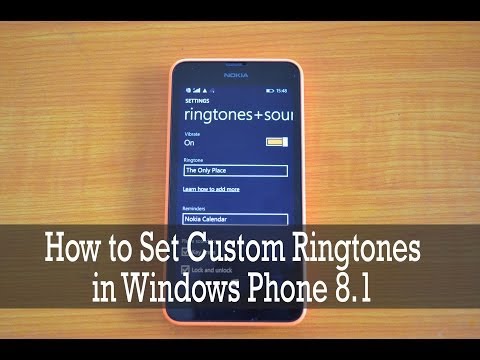 How to set Custom Ringtones on Windows Phone 8 How to set Custom Ringtones on Windows Phone 8