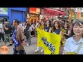 【切り抜き】渋谷センター街夏まつり　サンロッカーガールズ　shibuya center gai summer festival alvark cheerleaders　撮影日2023 08 04