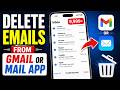 How to Delete Emails on iPhone (From Default Mail App and Gmail both) | iOS 26.4 Tips & Tricks