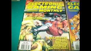 Video Game Magazines Electronic Gaming Monthly EGM Sega Visions
