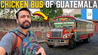 Riding the CHICKEN 🐓 BUS of GUATEMALA 🇬🇹 🥵