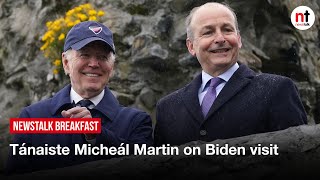 Tánaiste Micheál Martin: British criticism of 'balanced' Joe Biden's love for Ireland 'surprising'