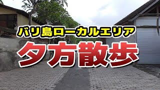 【バリ島街ブラ】ウブドのローカルエリアを夕方散歩してみたら、ワルンや屋台が沢山あって楽しかった