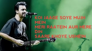 Tere Naam Doon_songs with Lyrics_Atif Aslam_Shalmali kholgade_lyrics Production_latest Hindi Songs