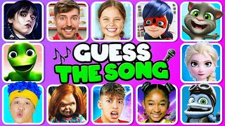 GUESS MEME \u0026 WHO'S SINGING🎤🎵🔥 Lay Lay, Salish Matter, King Ferran, Wednesday, MrBeast, Diana,Cha Cha