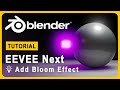 Add Bloom Quickly In EEVEE | Blender | Tutorial