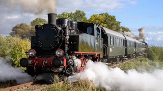 TKh 05353, Pt47-65 with autumn trains between Wolsztyn and Kębłowo 2024.09.29