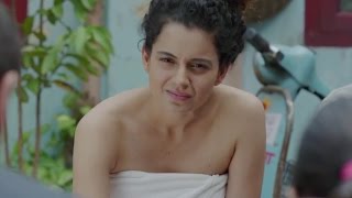 Kangana lectures about boredom in her towel - Bollywood Movie Scene - Tanu Weds Manu Returns