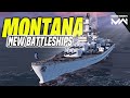 USS Montana (BB-67) Review and Tes Damage Battleships Legendary Setengah Jutaan! | Modern Warships