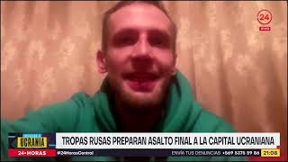 Rusos y ucranianos batallan por Kiev | 24 Horas TVN Chile