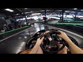 20 lap pro kart race slideways go karting brisbane qld gopro