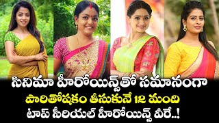 సినిమా హీరోయిన్స్ తో సమానంగా పారితోషకం తీసుకునే 12 మంది టాప్ సీరియల్ హీరోయిన్స్ వీరే