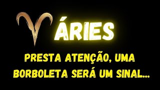 ♈️ÁRIES🦋PRESTA ATENÇÃO, UMA BORBOLETA SERÁ UM SINAL...