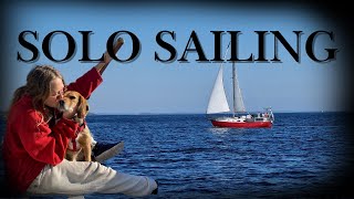 Solo Sailing to Winter Harbor: Island Stopover \u0026 Boat Handling Tips