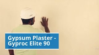 Gyproc Elite-90 - one coat Gypsum Plaster by Saint-Gobain