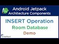 Android Room Insert Operation: Room Database Tutorial. Jetpack Architecture Tutorials #4.3