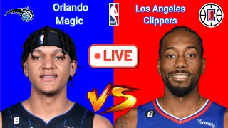 Orlando Magic at Los Angeles Clippers  NBA Live Play by Play Scoreboard/ Interga
