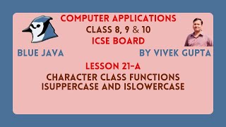 isUpperCase and isLowerCase functions of the Character class in Java.