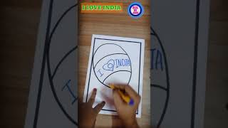 Easy Drawing for Independence day & Republic day||Tricolor Balloon Drawing |آسان ڈرائنگ جشن آزادی پر