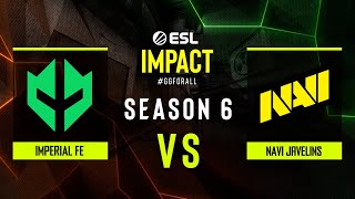 Imperial fe vs  NAVI Javelins  - ESL Impact League S6 Finals - Group A