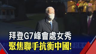 拜登首度出席G7峰會！WHO查疫源...2019年底武漢已有13種病毒株｜非凡新聞｜20210215