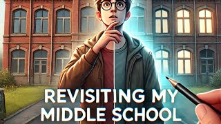 Revisiting My Middle School After Years! | Nostalgic Vlog