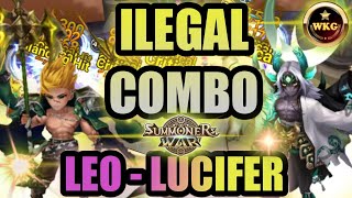 ILEGAL COMBO LEO LUCIFER IN RTA - Summoners War