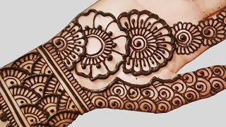 Simple \u0026 easy mehndi design/latest heena design/easy mehndi design for hands/mehndi designs/mehndi