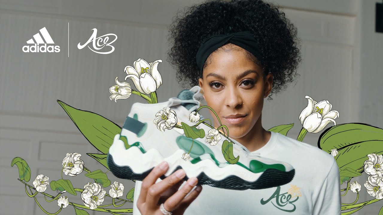 Women's Adidas Exhibit B Candace Parker Mid 'Lailaa' - YouTube