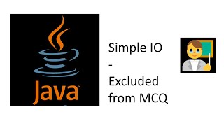 Java - Simple input and output (I/O)
