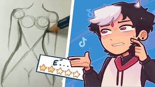 Avaliando Tutoriais de Arte do TIKTOK - 4