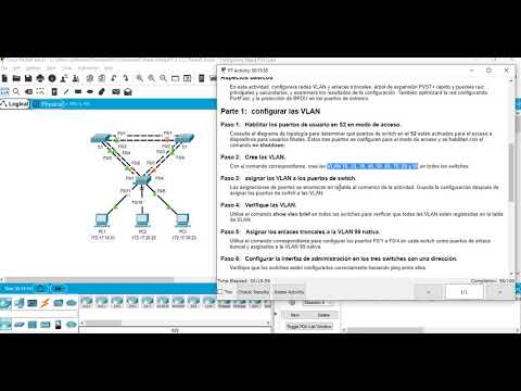 3 3 2 2 Packet Tracer Configuring Rapid PVST - YouTube