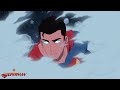 Superman and Kara play with asteroids | Superman gets stronger - My Adventures with Superman