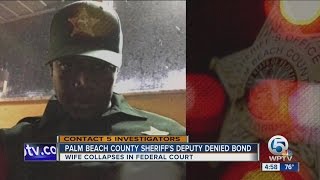 Palm Beach County sheriff's deputy denied bond