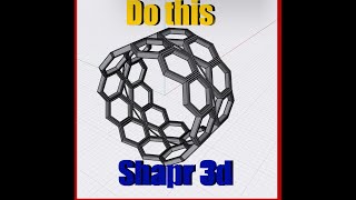 How to do hexagon ring in Shapr3d | Creative World | Shapr 3d Tutorial | Create 3d objects on iPad