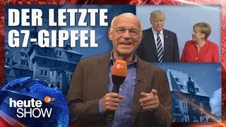 G7-Gipfel in Kanada: Gibt es bald nur noch G1? | heute-show vom 08.06.2018