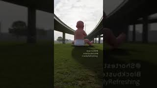 Real Life Giant Baby #horror#Scary#Nightmare#giant #titan#prank#short ♪