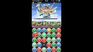 【パズドラ】サンダルフォン降臨！瞑奏神　超地獄級【スサノオ×アマテラスオオカミ】