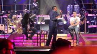 Anthony Santos VS Luis Vargas debate musical en el Madison NY 720p