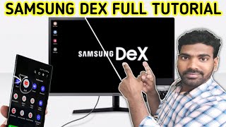 Samsung Dex Full Tutorial | How To Connect Samsung Dex From Mobile To Laptop