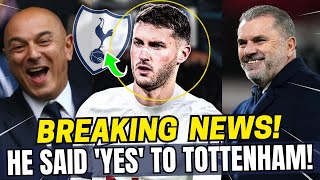 ✅🔥 BIG NEWS! HE SAID 'YES' TO SPURS! KANE'S REPLACEMENT! TOTTENHAM LATEST NEWS! SPURS LATEST NEWS
