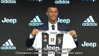 CRISTIANO RONALDO FIRST DAY SCENES AT JUVENTUS